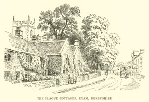 Veba Kulübeleri, Eyam, Derbyshire by Alfred Robert Quinton